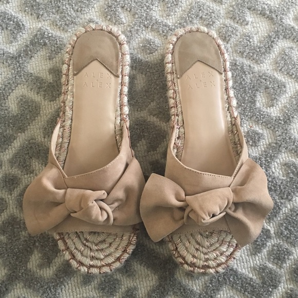 Alex + Alex Bow Espadrille Sandals - Picture 2 of 4